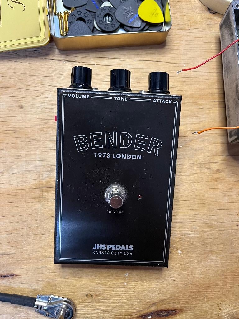 JHS Bender - Tonebender Fuzz, Enlèvement ou Envoi, Utilisé, Distortion, Overdrive ou Fuzz