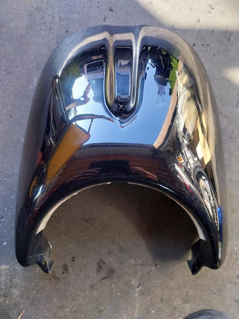 Koplamp windscherm universeel zwart, Motoren, Ophalen, Gebruikt