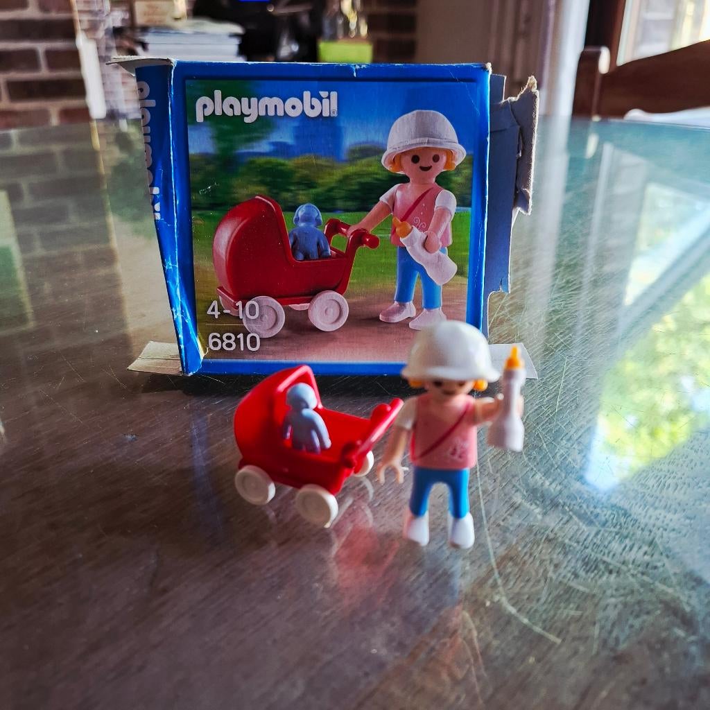 playmobil: meisje met poppenwagen  6810, Ophalen, Zo goed als nieuw