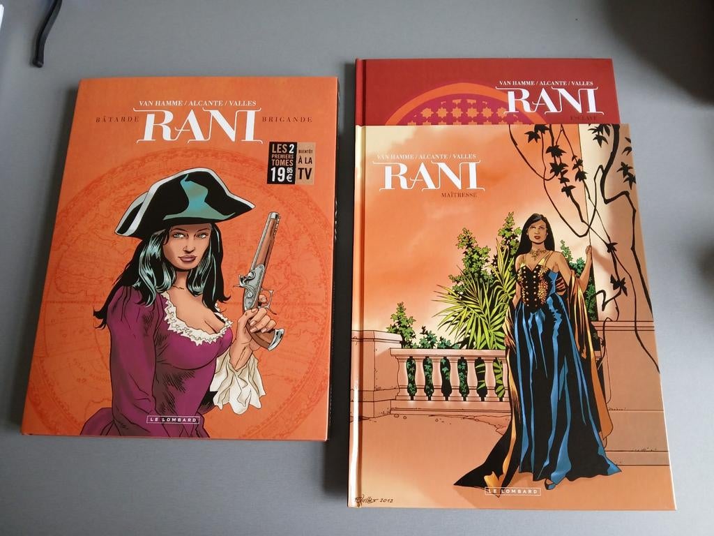 Rani tomes 3 et 4 Van Hamme Alcante, Boeken, Stripverhalen, Complete serie of reeks, Verzenden, Zo goed als nieuw