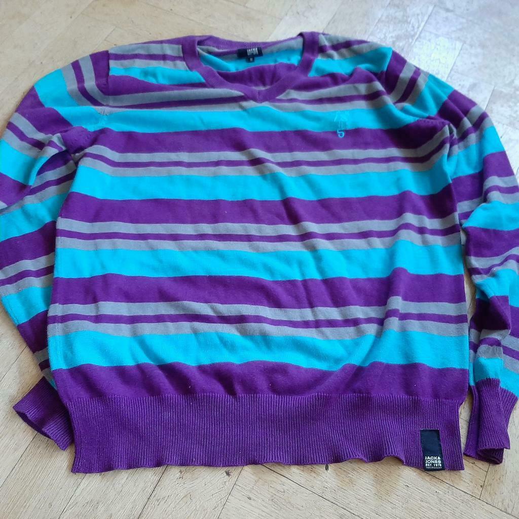 Pull rayé Jack & Jones, M, Enlèvement ou Envoi