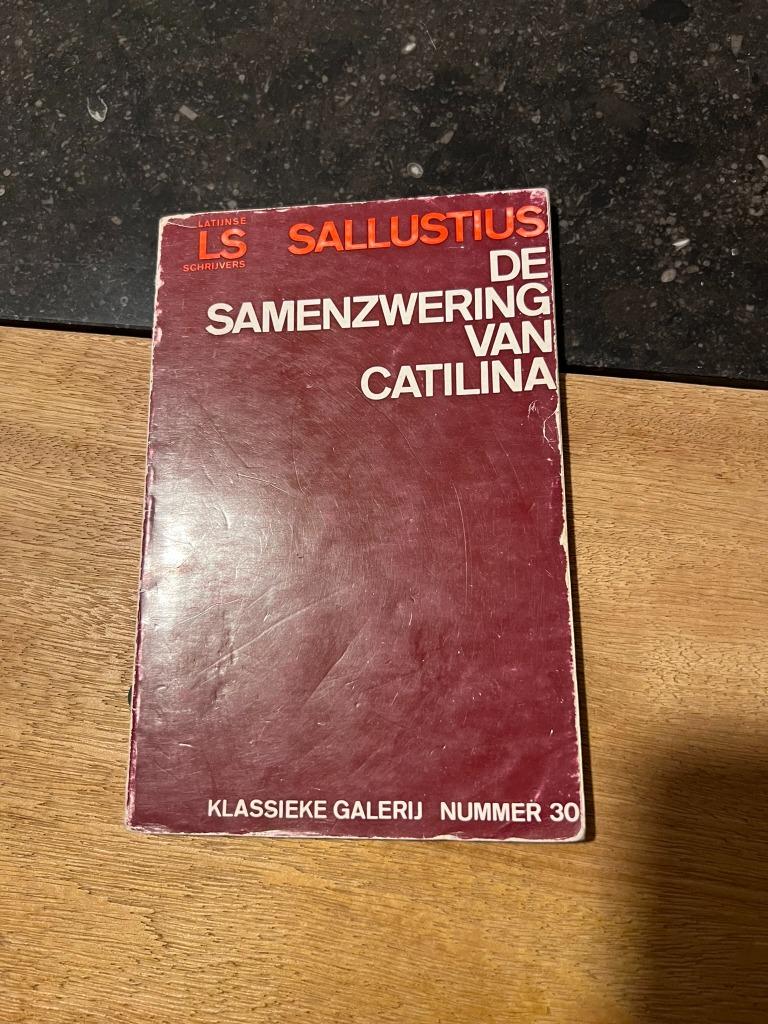 De samenzwering van Catilina - Sallustius *Klassieke Galerij, Boeken, Ophalen of Verzenden, Gelezen, Sallustius, Nederland