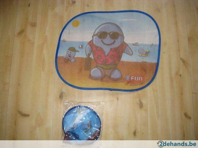 2 zonneschermen voor in de auto voor de kinderen, Kinderen en Baby's, Ophalen of Verzenden, Nieuw