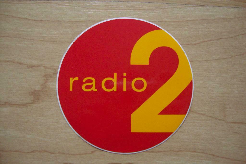 Sticker radiozender Radio2 (VRT), Verzamelen, Stickers, Nieuw, Film, Tv of Omroep, Ophalen of Verzenden