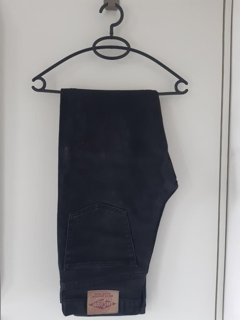 Jeans Heren Lee Cooper Maat 33/34., Kleding | Heren, Broeken en Pantalons, Zo goed als nieuw, Zwart, Ophalen of Verzenden