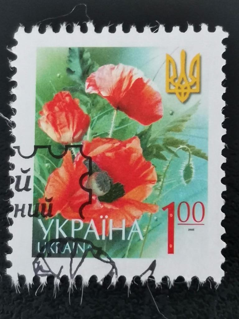 Ukraine 2005 - fleurs - coquelicot, Enlèvement ou Envoi, Autres pays, Affranchi