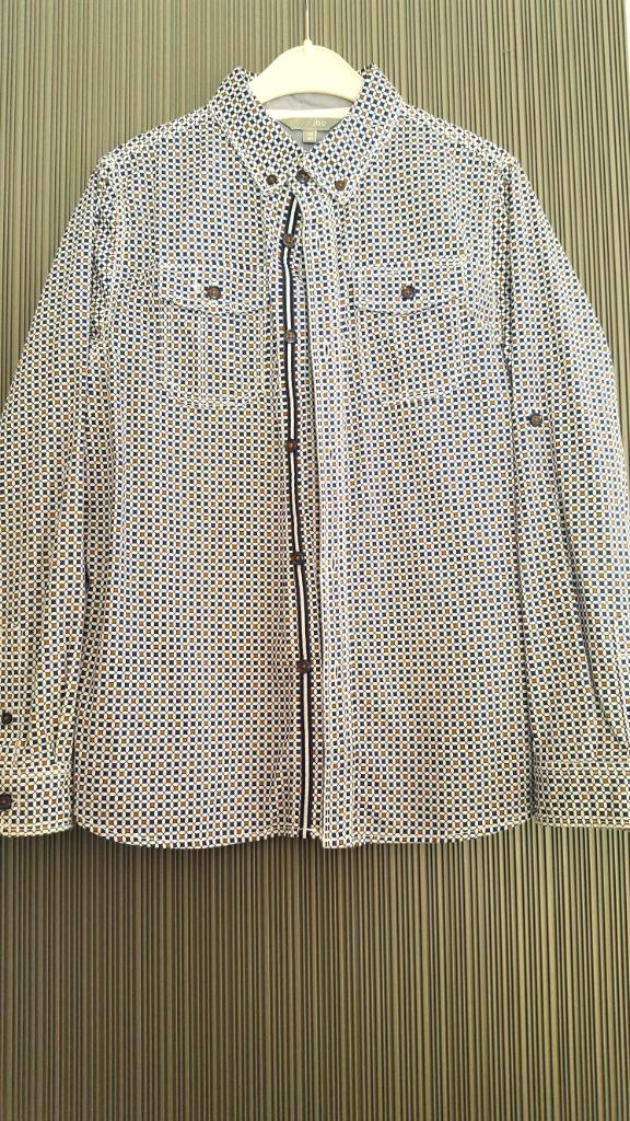NIEUW hemd maat 146 / 152 met lange mouwen, Overhemd of Blouse, Ophalen of Verzenden, Jongen, Nieuw