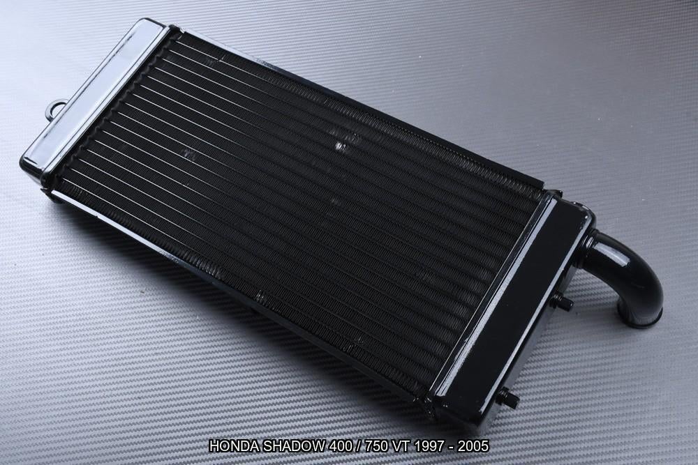 Radiateur Koeler AVDB voor HONDA SHADOW 400 750 VT 1997 2005, Ophalen of Verzenden, Nieuw