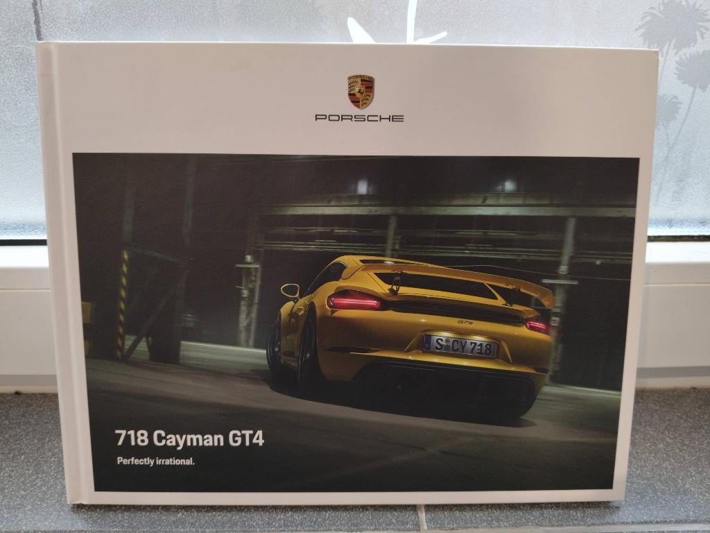 Livre brochure catalogue Porsche Cayman 718 GT4 Neuf, Enlèvement ou Envoi, Comme neuf, Porsche