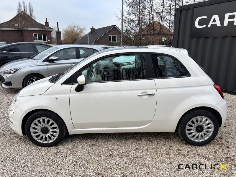 Fiat 500 Dolcevita, Auto's, Euro 6, Wit, Bedrijf, Grijs