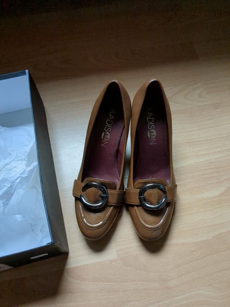Chaussures à talons madison 39, Enlèvement ou Envoi, Comme neuf, Brun