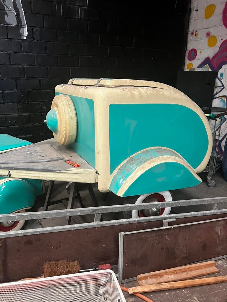 Vintage aanhangwagen, Auto diversen, Aanhangers en Bagagewagens, Ophalen, Gebruikt