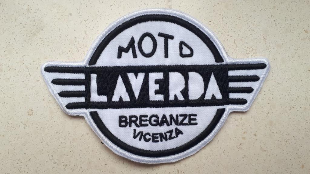 Écusson Moto Laverda Breganze Vicenza - 113 x 75 mm, Enlèvement ou Envoi, Neuf