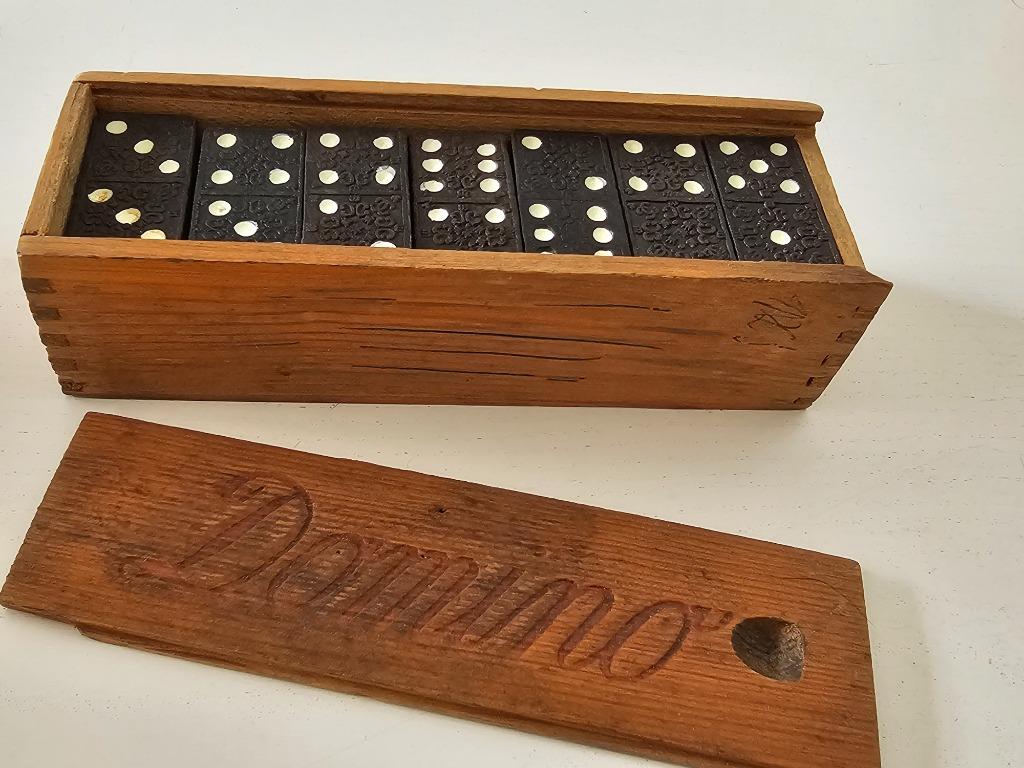 Domino spel, Antiek en Kunst, Ophalen of Verzenden