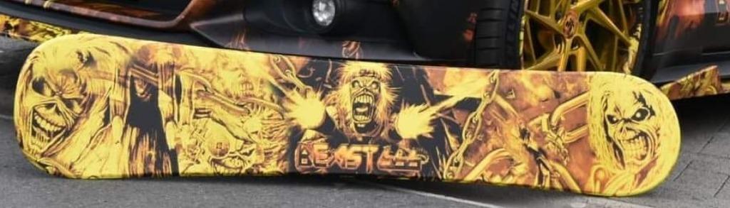 snowboard iron maiden, Ophalen, Gebruikt