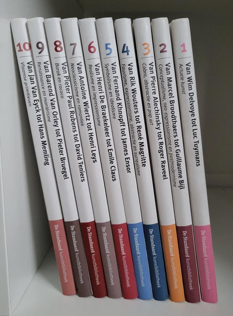 De Standaard kunstbibliotheek, Boeken, Diverse auteurs, Ophalen of Verzenden, Zo goed als nieuw, Schilder- en Tekenkunst