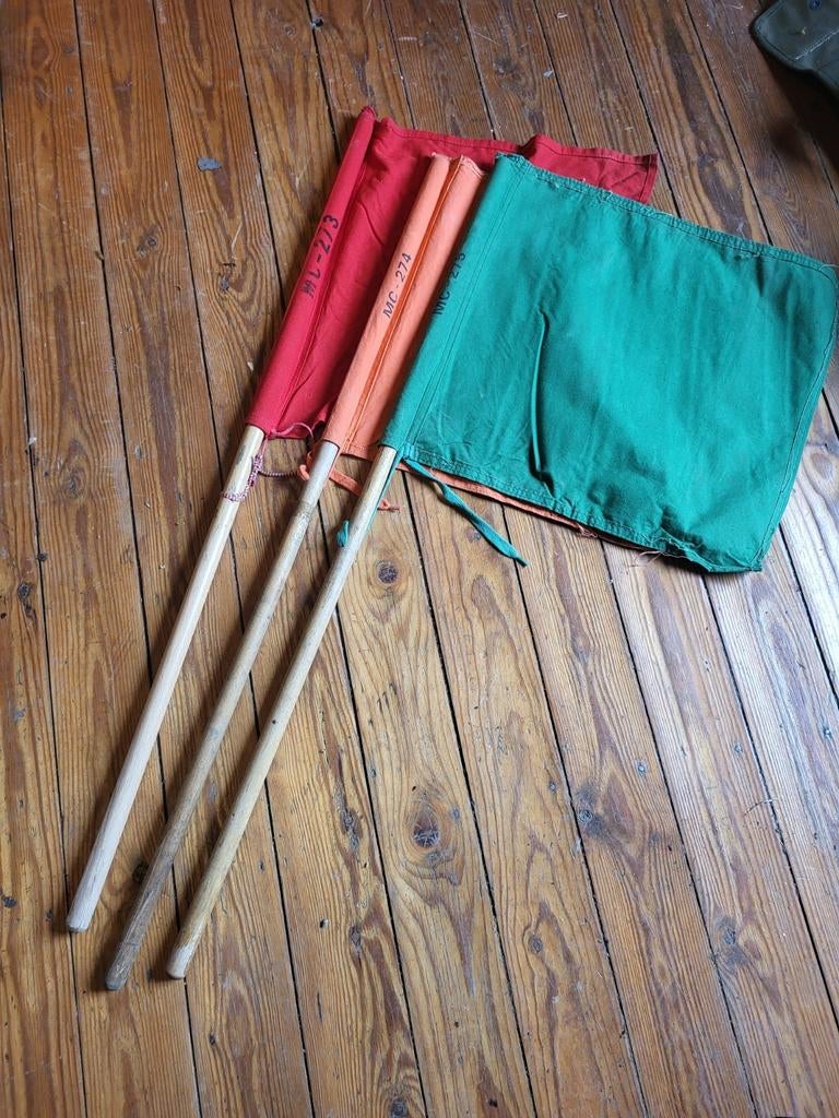 set drapeaux signalisation, US 2WW, Collections, Enlèvement ou Envoi