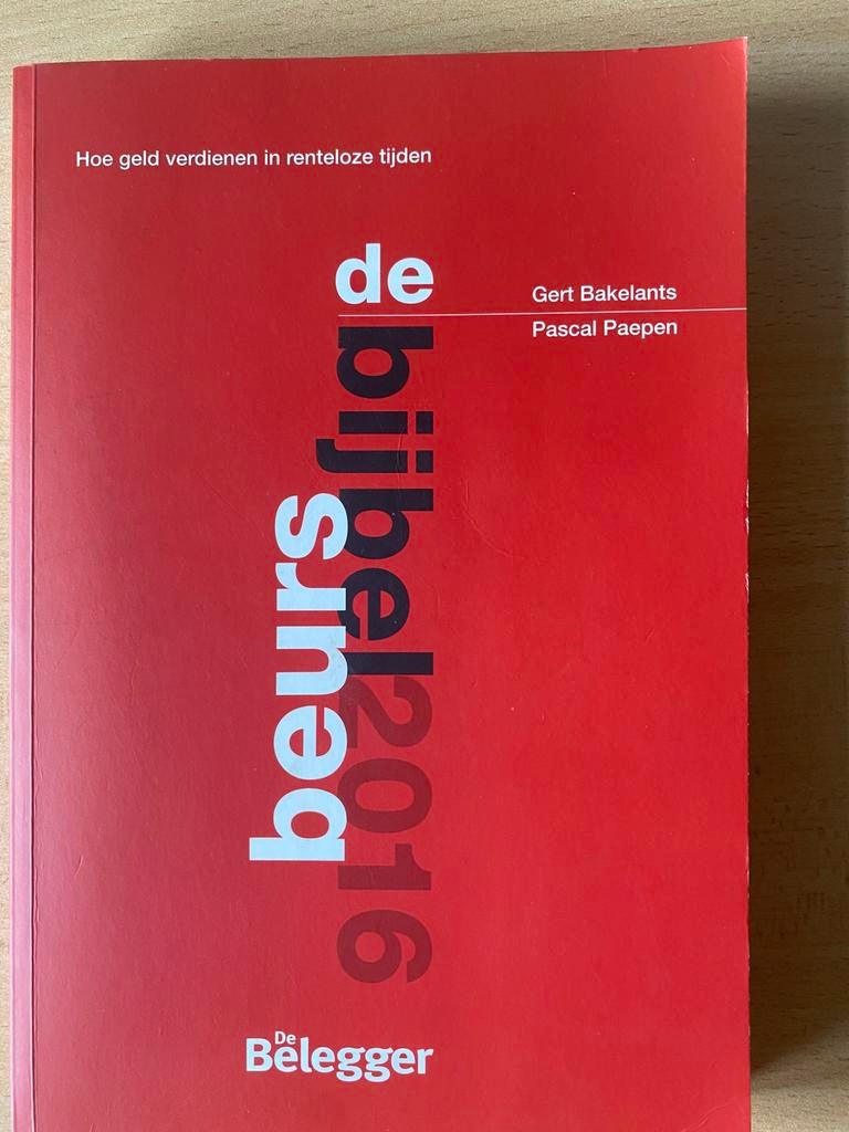 De beursbijbel 2016, Boeken, Ophalen of Verzenden, Zo goed als nieuw