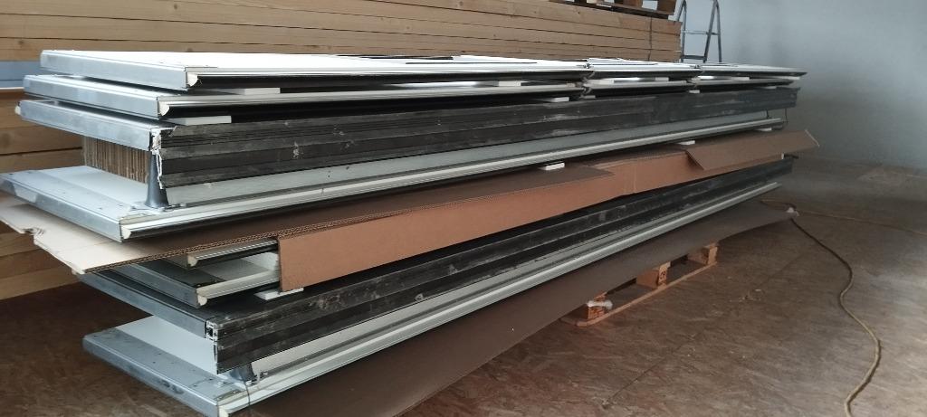 Sectionaal poort onderdelen, Doe-het-zelf en Bouw, Ophalen, Zo goed als nieuw, Overige materialen, Overige typen