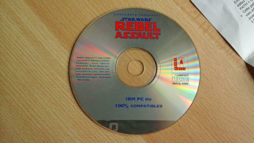 CDRom  "star war  rebel assault"  '99, Enlèvement ou Envoi, 1 joueur, Comme neuf, Un ordinateur