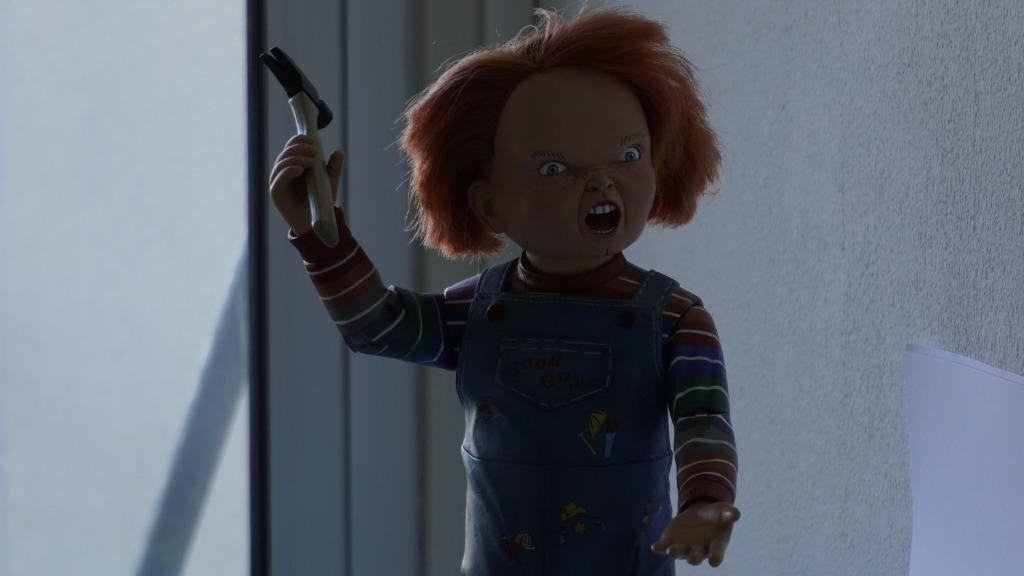 Halloween - Chucky pratende pop 30 cm, Verzamelen, Ophalen, Gebruikt, Pop