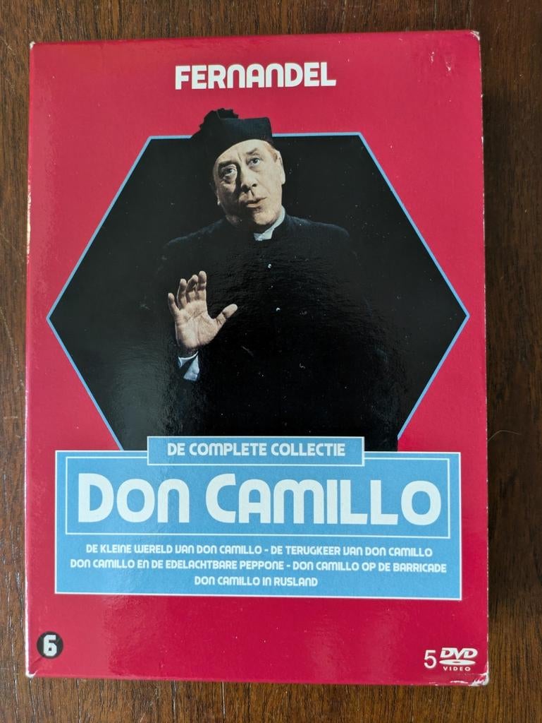 dvd box Don Camillo / Fernandel, Cd's en Dvd's, Ophalen of Verzenden, Gebruikt, Boxset