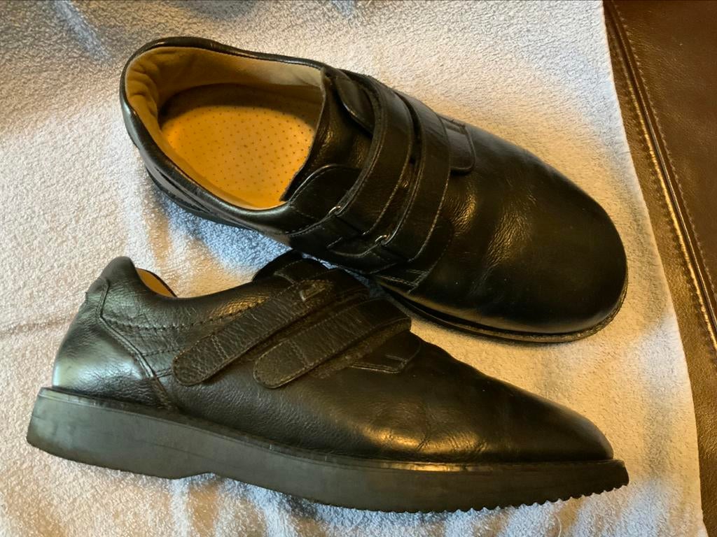 Heren schoenen, LucRo, Zwart, Ophalen of Verzenden, Zo goed als nieuw