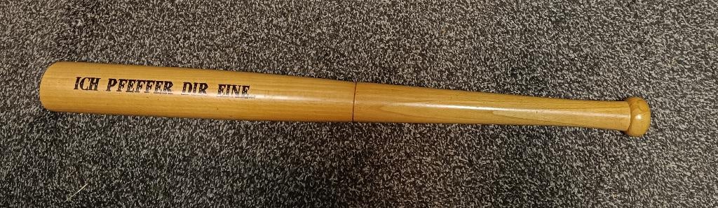Pepermolen Baseball bat te koop., Ophalen of Verzenden, Zo goed als nieuw