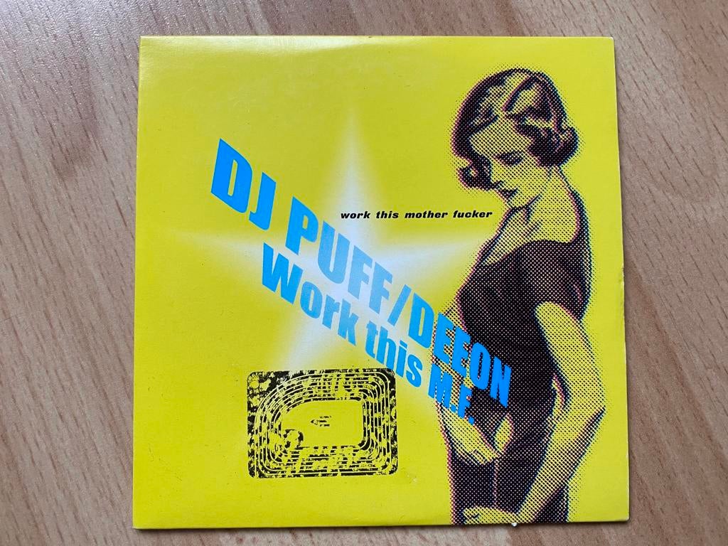 Dj puff / deeon work this m.f., Ophalen of Verzenden, Zo goed als nieuw