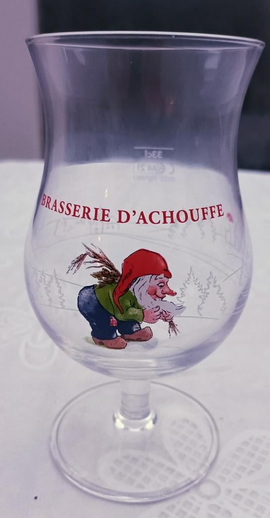 Glas voor LA CHOUFFE bier., Ophalen of Verzenden