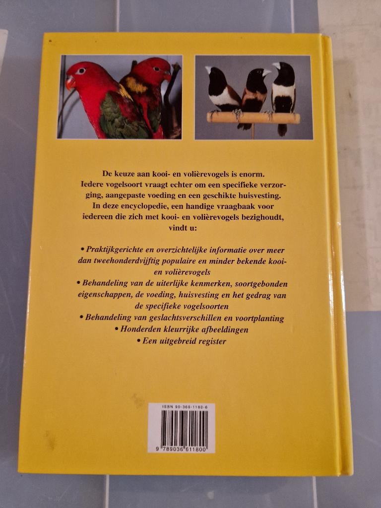 boek encyclopedie volièrevogels, Ophalen of Verzenden, Nieuw