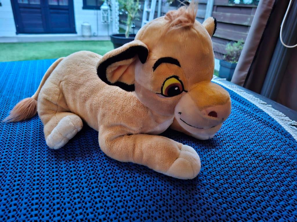 Knuffels Bambi en Nala, Kinderen en Baby's, Speelgoed | Knuffels en Pluche, Ophalen, Zo goed als nieuw