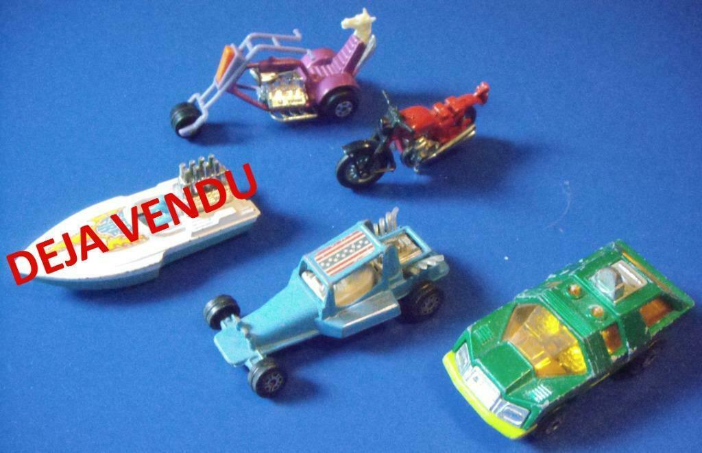 Matchbox No. 59, 22, 38 ou 18 - Corgi No. 167, 1972 à 75, Ophalen of Verzenden, Gebruikt