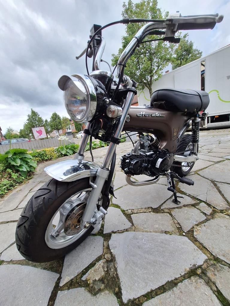 DAX Skyteam Exclusive brown 50cc, Autres modèles, 4 vitesses, 49 cm³, Comme neuf