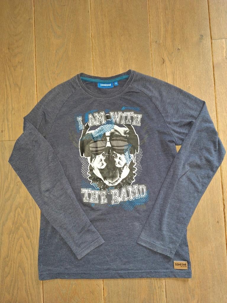 Mooie longsleeve merk Someone in maat 152 ZGAN, Jongen of Meisje, Ophalen of Verzenden, Zo goed als nieuw, Someone