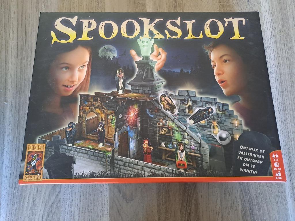 Gezelschapsspel Spookslot, Hobby en Vrije tijd, Gezelschapsspellen | Bordspellen, Vijf spelers of meer, Ophalen, Gebruikt