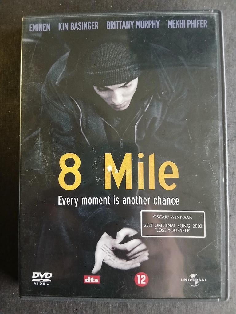 8 Mile (2001) Eminem , Kim Basinger, À partir de 12 ans, Enlèvement ou Envoi, Comme neuf