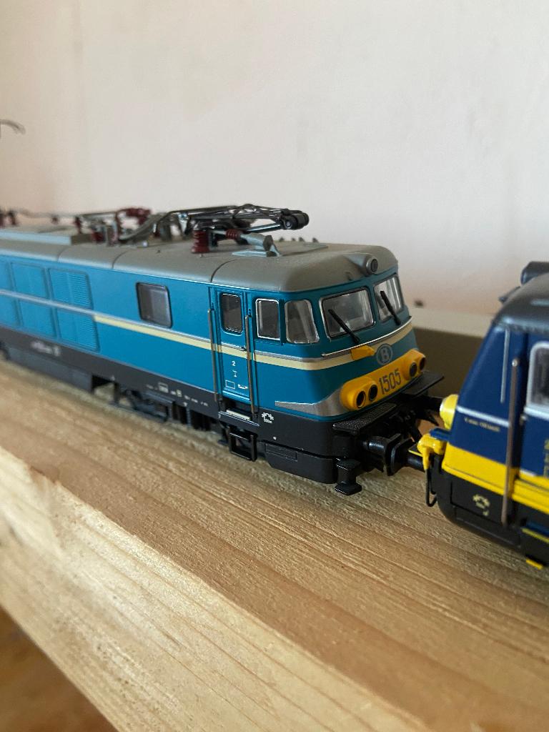 L'atelier ferroviaire NMBS/SNCB e-loc de 1505 DC, Hobby & Loisirs créatifs, Trains miniatures | HO, Comme neuf, Locomotive, Autres marques