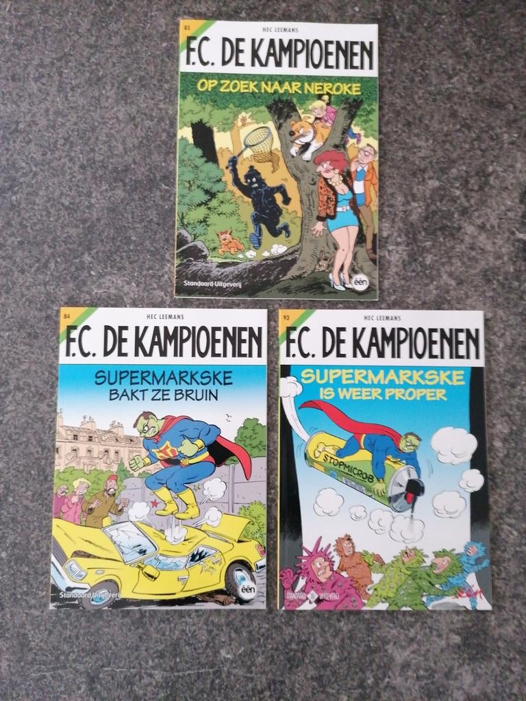 F. C. De Kampioenen 83, 84, 93, NIEUW, 5€/strip, Enlèvement ou Envoi, Neuf