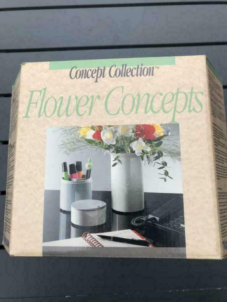 Tupperware Vazenset Flower Concepts, Ophalen, Nieuw, Wit, Overige typen