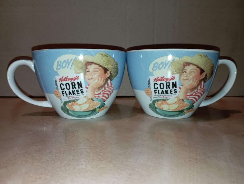 Koffietassen Kellogg's, Maison & Meubles, Enlèvement ou Envoi, Comme neuf, Tasse(s) et/ou soucoupe(s)