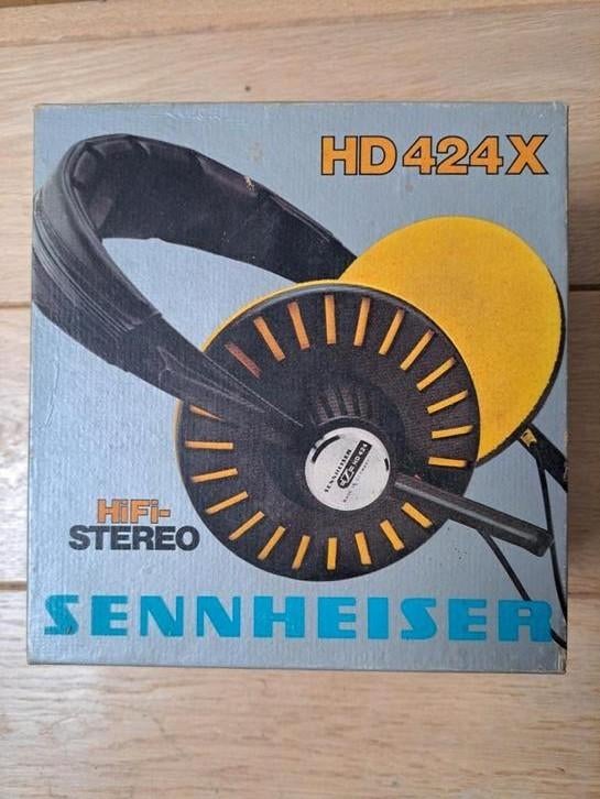 Sennheiser HD 424X hifi-stereohoofdtelefoon 1970 te koop bij, Ophalen, Zo goed als nieuw, Sennheiser