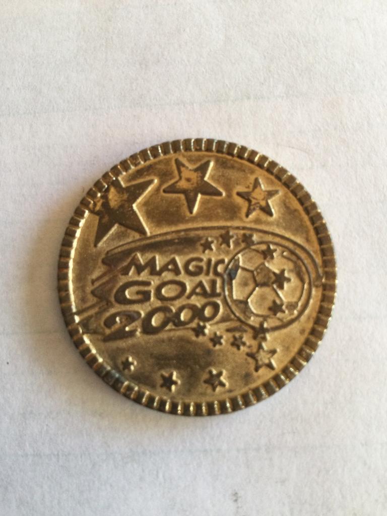 Magic goal 2000 Danmark 1992 - Nutella token, Ophalen of Verzenden