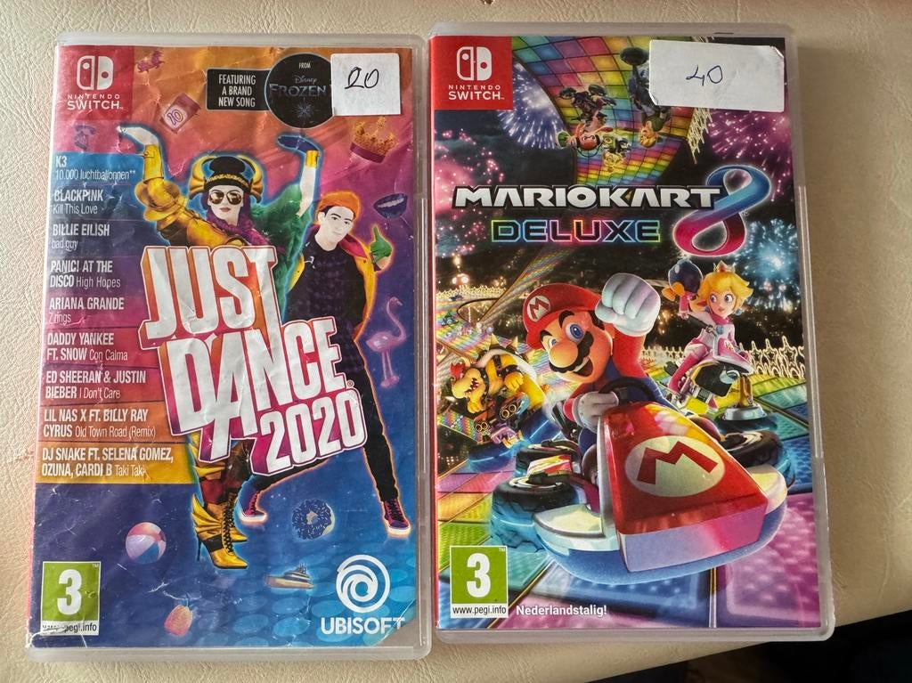 Jeux Nintendo suitch, Ophalen, Zo goed als nieuw