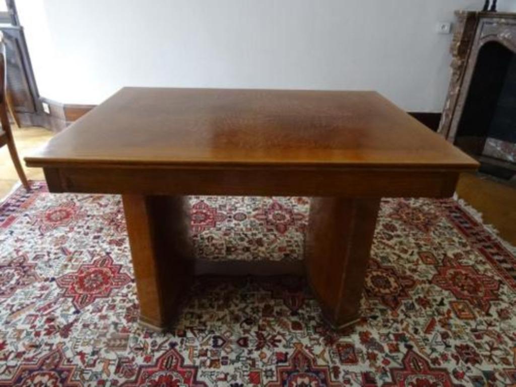 table de salle à manger vintage, 100 à 150 cm, Quatre personnes, Enlèvement, Utilisé