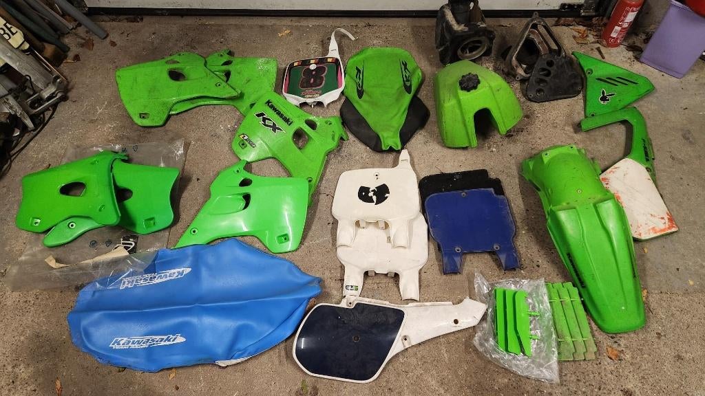KX125 KX250 KX 80 125 250 KDX pièces, Motos, Enlèvement, Utilisé