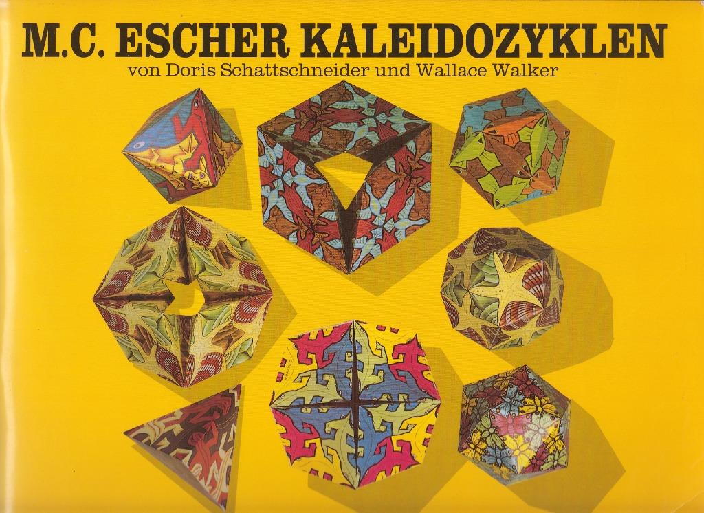 1990 - SCHATTSCHNEIDER & WALKER - M.C. Escher Kaleidozyklen, Boeken, Doris SCHATTSCHNEIDER, Verzenden, Zo goed als nieuw, Scrapbooking en Knutselen