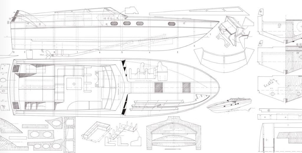 Plan de construction du Magnum 50, Envoi, Neuf