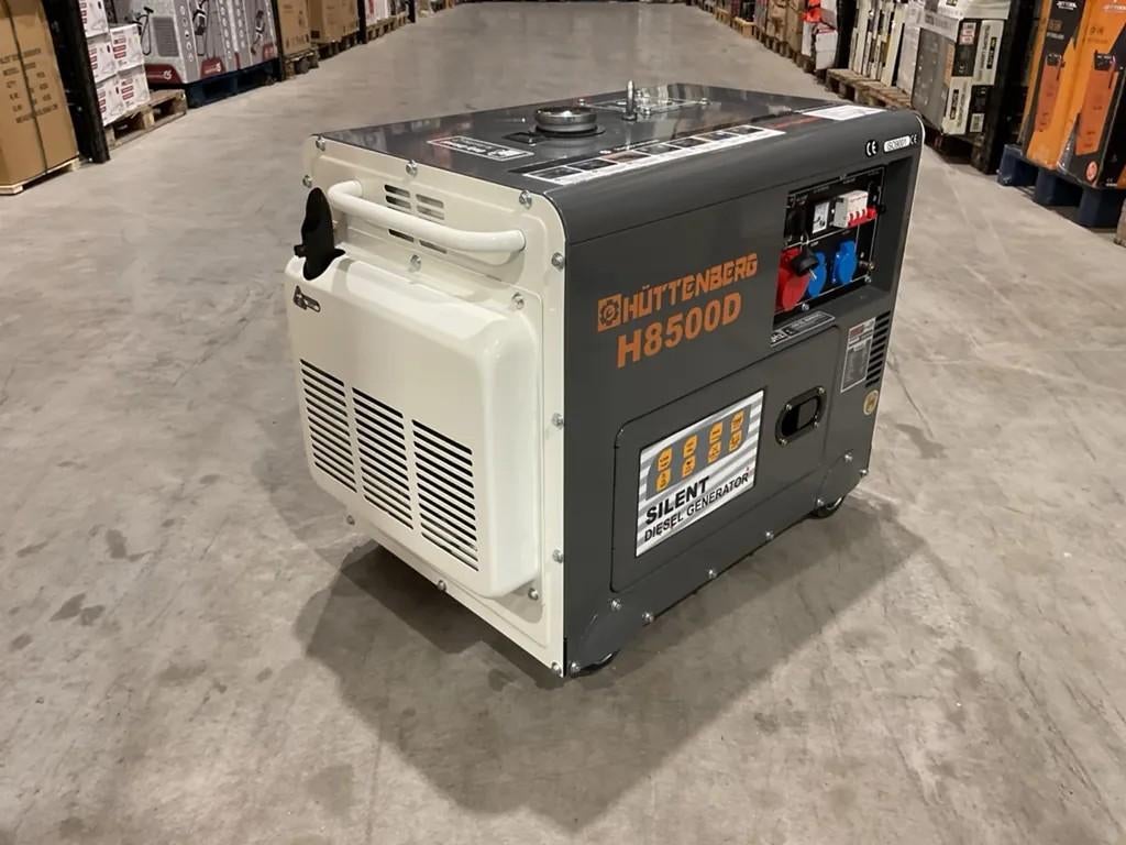 Stroomgroep/generator Diesel 8500w nieuw geluidstil aanbiedi, Dieselolie, Geluidgedempt, Nieuw, Ophalen of Verzenden