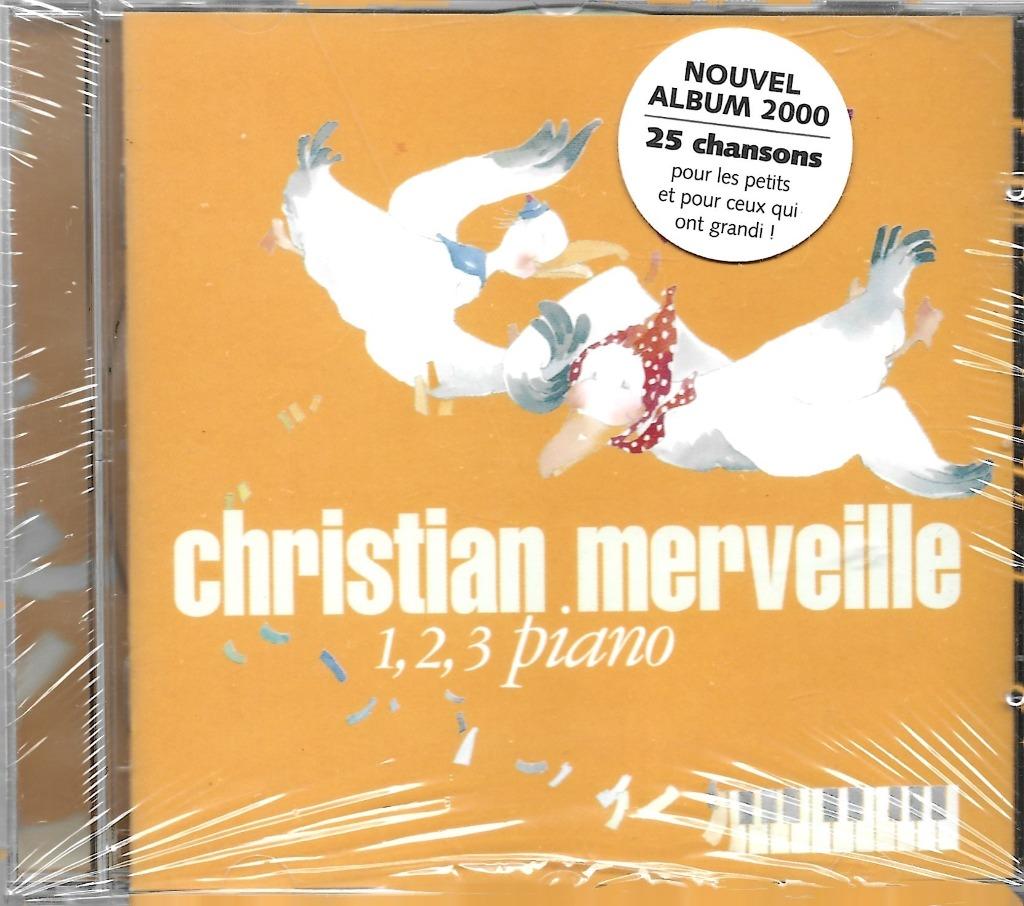 christian merveille : 1,2,3 piano, Ophalen of Verzenden, Nieuw in verpakking, Muziek, 6 tot 9 jaar